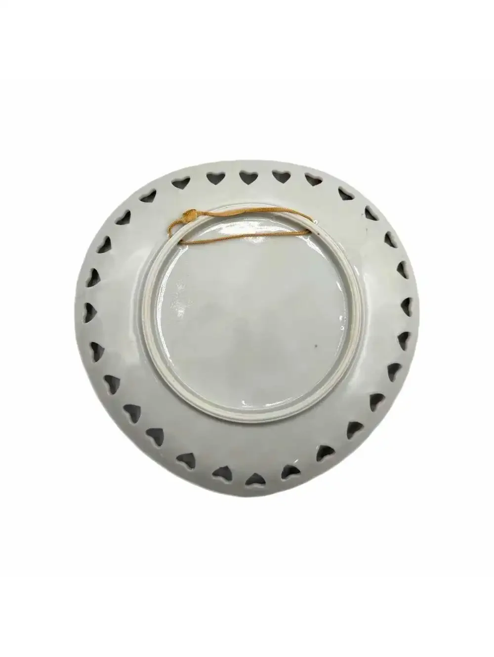 Vintage Norcrest The Lord’s Prayer Heart-Shaped 7” Porcelain Wall Plate – Décor